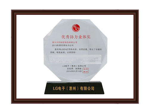 Outstanding Cooperation Industry Award